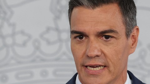 Pedro Sánchez llegó el domingo a Nueva York.