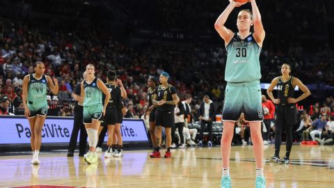 Breanna Stewart de las New York Liberty impone récord de puntos en una temporada de la WNBA