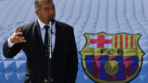 Joan Laporta, presidente del FC Barcelona.