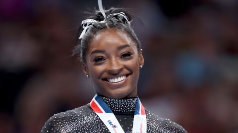 Simone Biles, atleta estadounidense.