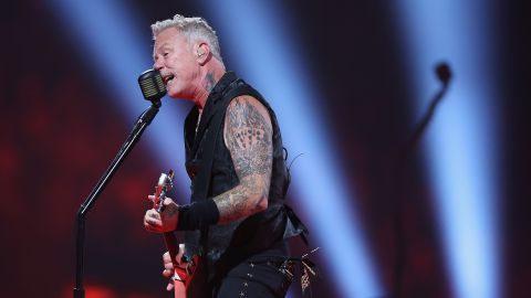 James Hetfield, vocalista de Metallica.