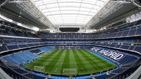 Vista general del nuevo Santiago Bernabéu.