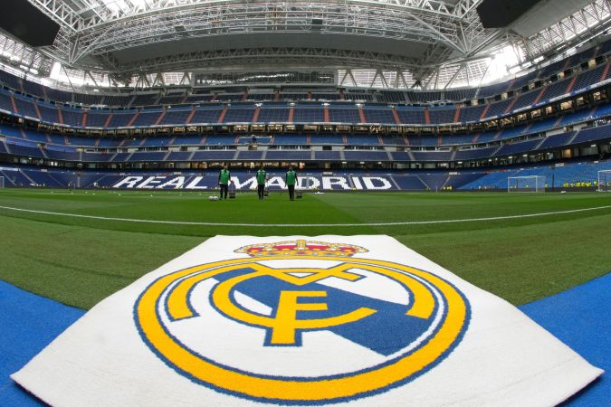 Estadio Santiago Bernabéu.