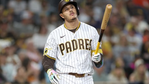 Manny Machado, jugador de los San Diego Padres.