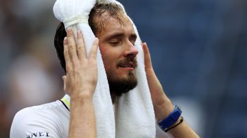 Medvedev se queja de las condiciones extremas de calor en el US Open: "Un día un tenista va a morir"