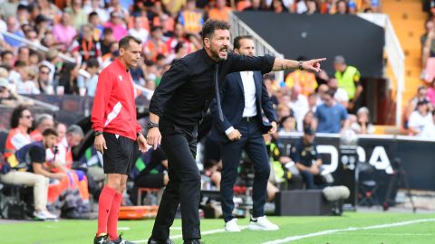 El entrenador del Atlético de Madrid aseguró que Messi es el mejor jugador.