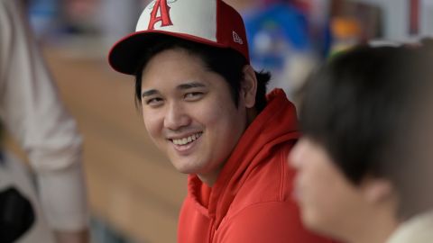 Shohei Ohtani, jugador de Los Ángeles Angels.