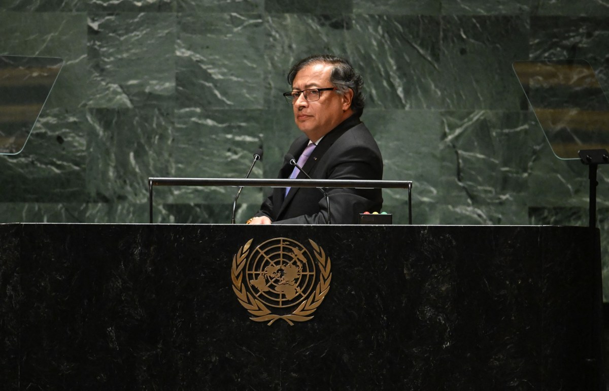 Gustavo Petro vivió un incómodo momento en la Asamblea General de la ...