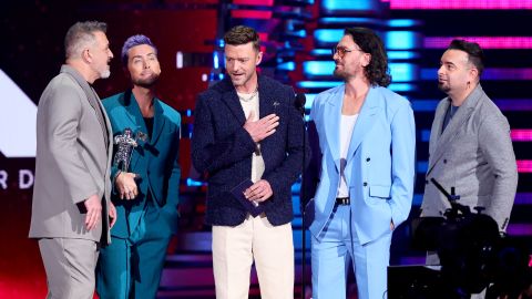 NSYNC en los MTV Video Music Awards 2023.