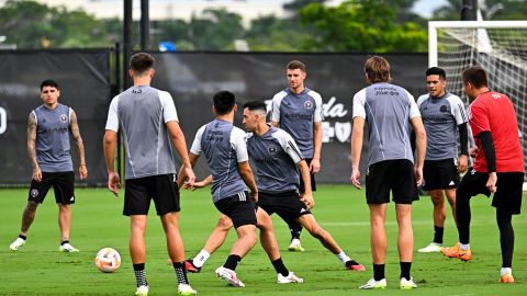 Inter Miami entrena en la previa al encuentro frente a Houston Dynamo por la U.S. Open Cup.