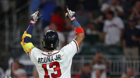 Ronald Acuña Jr. jugador de los Atlanta Braves.