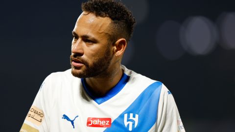 Neymar, jugador del Al Hilal.