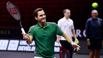 No perdió la magia: Roger Federer retomó la raqueta en la Laver Cup [Video]