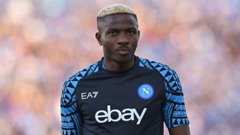 Victor Osimhen, jugador del Napoli.