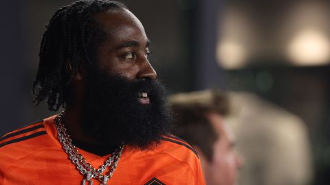 James Harden, copropietario de los Houston Dynamo.