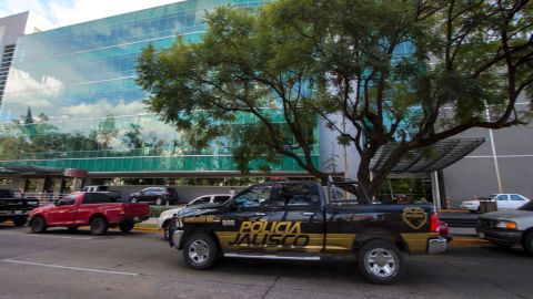 Patrulla de la Policía de Jalisco.