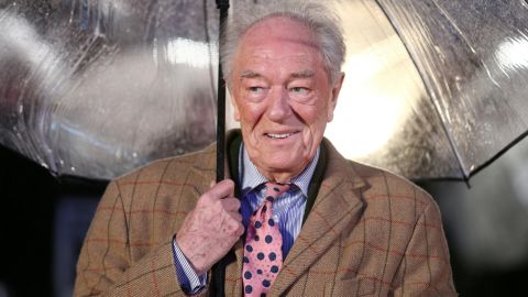 Michael Gambon siempre será recordado por interpretar a Albus Dumbledore en 'Harry Potter'.