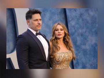 En la imagen aparecen Sofía Vergara y su ex esposo el actor Joe Manganiello.