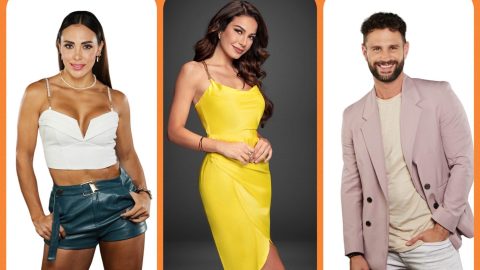 En la imagen aparecen: Macky, Julia y Rafa, los últimos tres eliminados de "Los 50".