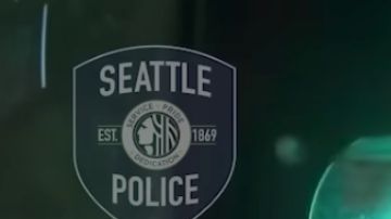 Imagen de la Bodycam de un policía de Seattle. Seattle Polic