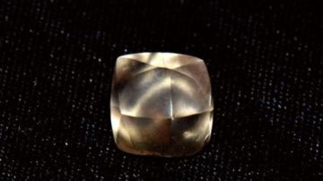Imagen del diamante encontrado en Arkansas. Arkansas State Parks