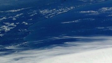 Imagen del pronóstico de la Tormenta Tropical Lee.