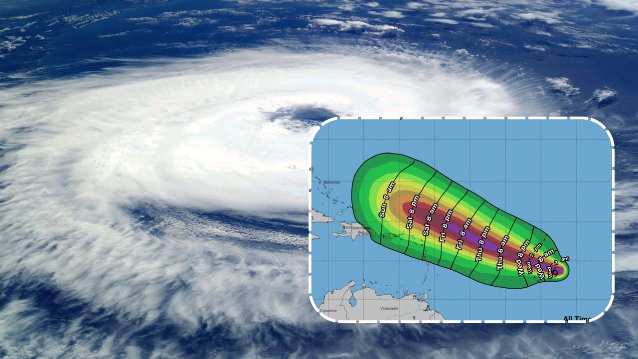 Tormenta tropical Lee podría convertirse en el primer huracán de categoría  5 en el Atlántico en 2023 - El Diario NY