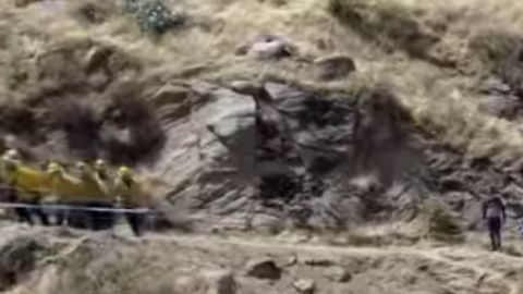 Imágenes del rescate en California. Kern County Fire