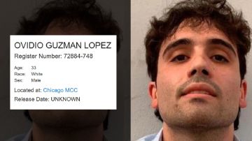 Ovidio Guzmán López se encuentra en una prisión en Chicago.