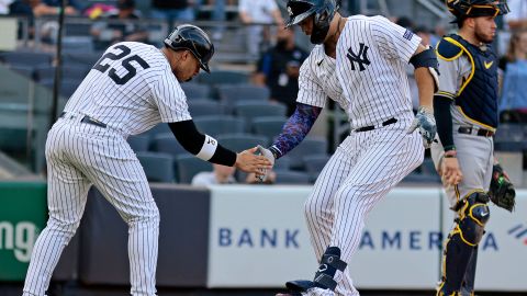 Yankees rompen juego sin hit ni carrera en extrainnings y logran increíble victoria contra los Brewers [Videos]