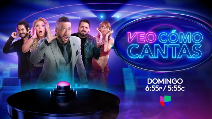 "Veo Cómo Cantas". "Veo Cómo Cantas" es un programa conducido por Faisy. / Foto Cortesía de TelevisaUnivision.