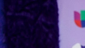 El conductor Raúl de Molina junto a su esposa.