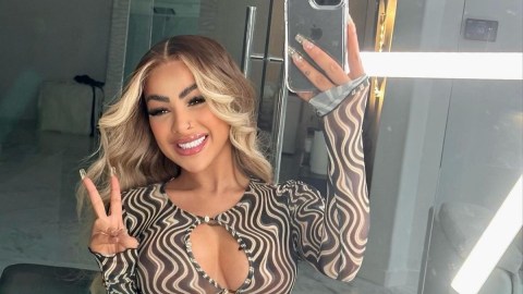 La dominicana Yailin 'la más viral' comparte más contenido de su cuerpo.