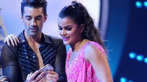 El español Toni Costa y Clarissa Molina.
