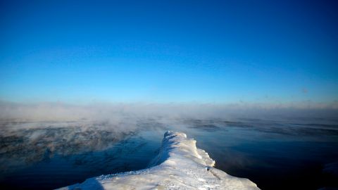 Nuevo descubrimiento bajo el hielo de la Antártida.