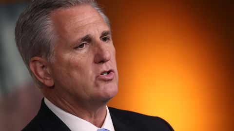 Kevin McCarthy, expresidente de la Cámara Baja