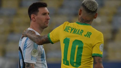 Messi y Neymar Jr.