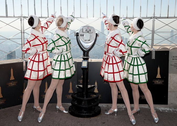 The Rockettes se presentan cada Navidad en el Radio City Music Hall