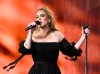Adele durante un concierto en Londres.