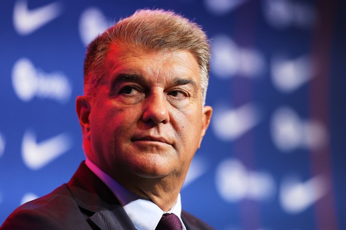 Joan Laporta, presidente del FC Barcelona.