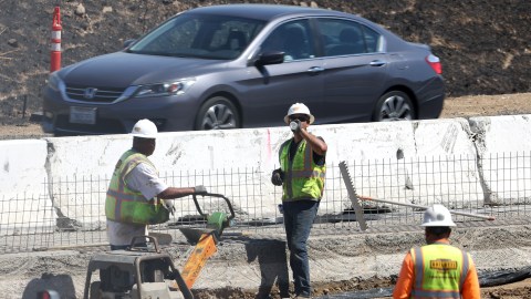 Trabajadores de la construcción