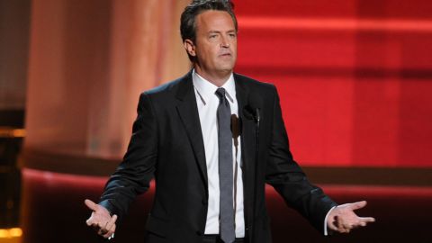 El actor Matthew Perry