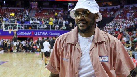 Carmelo Anthony anunció su retiro este año.