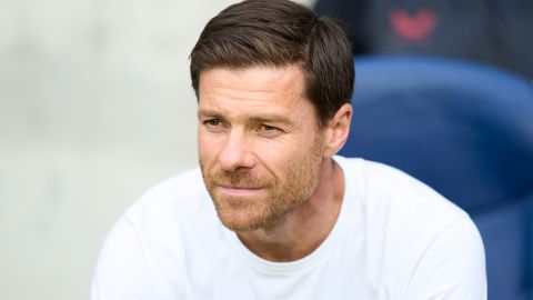 Xabi Alonso, entrenador del Bayer Leverkusen.