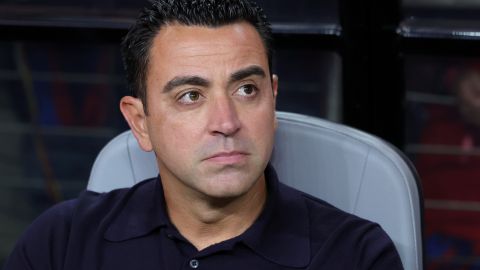 Xavi Hernández, entrenador del FC Barcelona.