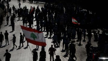 Estados Unidos adivritó que algunas manifestaciones en territorio libanés se han tornado violentas.