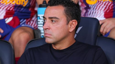 Xavi Hernández, entrenador del FC Barcelona.