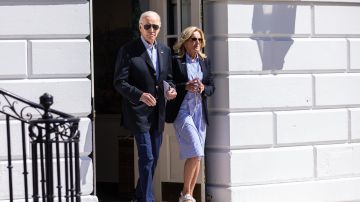 President And Mrs Biden Depart White House For Florida