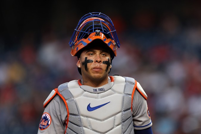 Francisco Álvarez fue el catcher titular de los Mets en 108 juegos esta temporada.