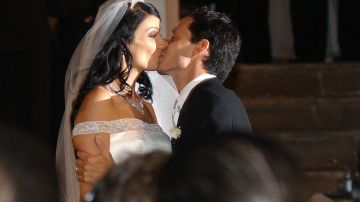 El cantante Marc Anthony y Dayanara Torres se casaron en el año 2002.